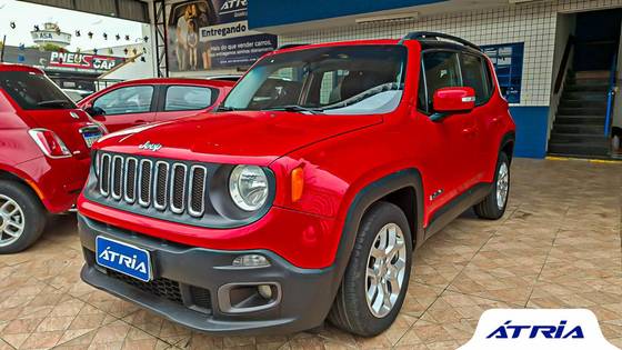 JEEP RENEGADE 1.8 16V FLEX LONGITUDE 4P AUTOMÁTICO